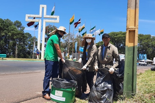 Recogieron 400 toneladas de basura durante festividades de Caacupé