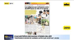 Chacariteños prefieren “morir de hambre” antes que aceptar víveres del EPP - ABC Noticias - ABC Color