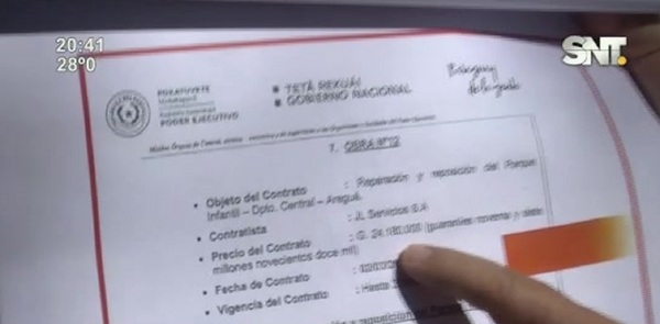 Verificaron las 'obras fantasmas ' de Hugo Javier - SNT