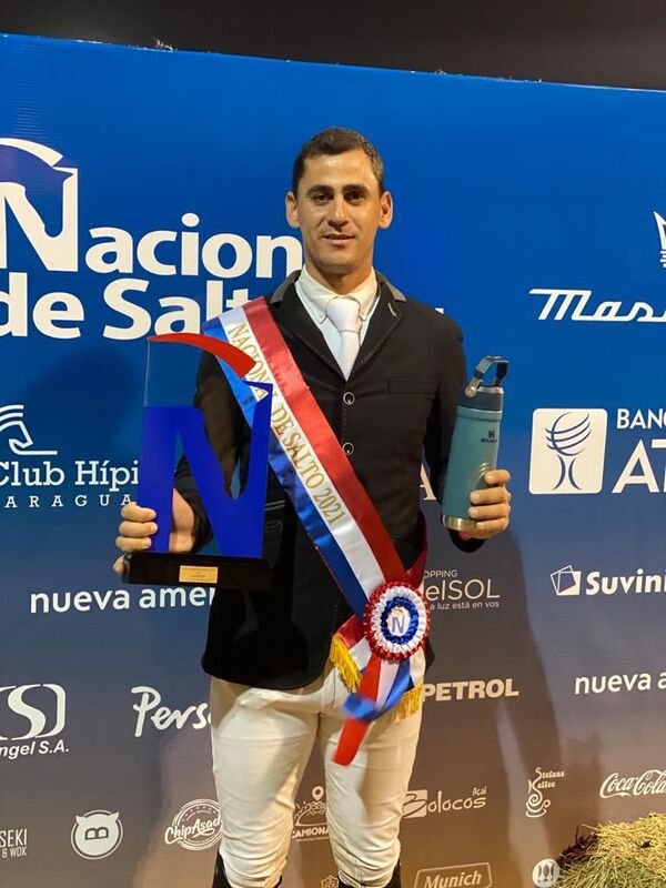 Barwind, campeón nacional de salto - Polideportivo - ABC Color