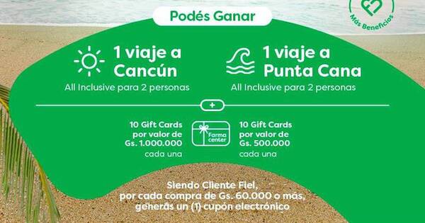 La Nación / Farmacenter lanzó especial promoción de fin de año
