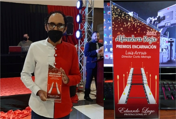 Charro Arrua distinguido por haber dirigido varios exitosos cortometrajes roseños
