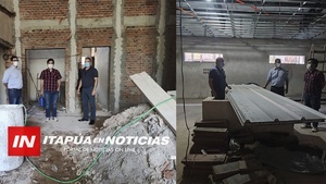 OBRAS AL COSTADO DEL ACCESO A URGENCIAS ESTARÍAN CULMINADAS EN MARZO. - Itapúa Noticias