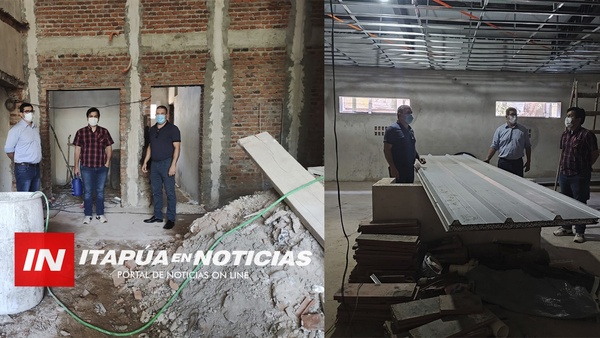 OBRAS AL COSTADO DEL ACCESO A URGENCIAS ESTARÍAN CULMINADAS EN MARZO. - Itapúa Noticias