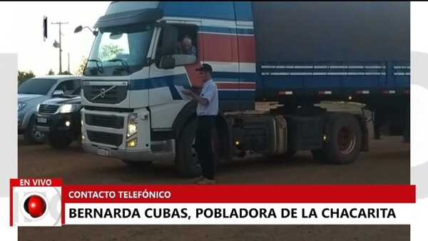 ¡No, no y no! Pobladora de la Chacarita reitera negativa a recibir víveres del EPP - Megacadena — Últimas Noticias de Paraguay