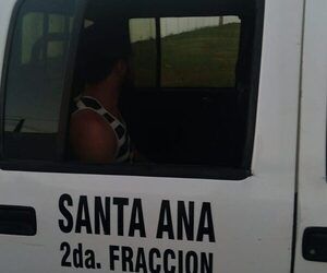 Detienen a hombre que quiso robar camión