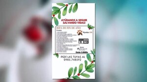 “Ayúdanos a seguir salvando vidas”, Mymba UNI oferta su gran rifa de fin de año