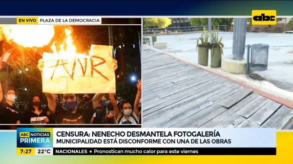 Censura: Nenecho desmantela fotogalería por disconformidad con una de las obras - ABC Noticias - ABC Color