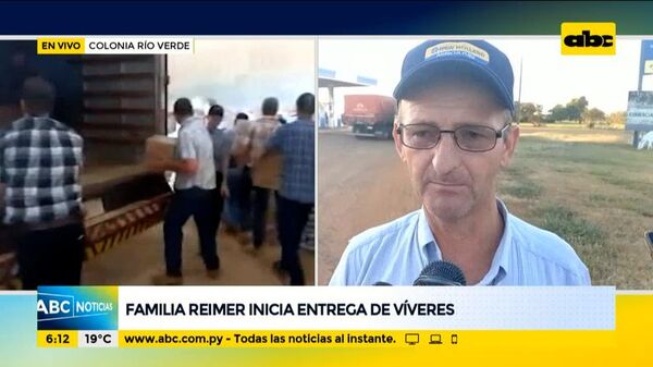 Familia Reimer pide a comunidades aceptar víveres “gentileza del EPP” - ABC Noticias - ABC Color