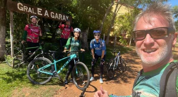 Sendas del Tren despide el año con un paseo ciclístico por ciudades del Guairá y Caazapá