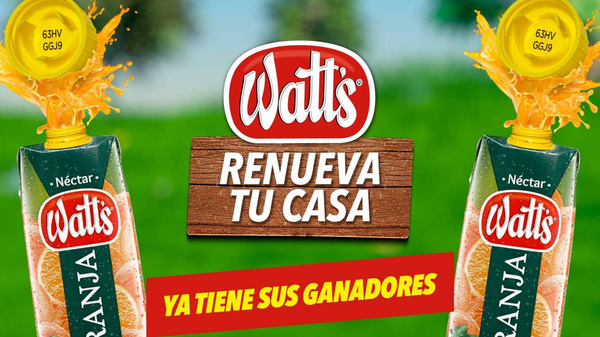 Crónica / La promo 'Renová a tu casa con Watt's' ¡ya tiene sus ganadores!
