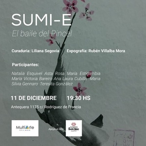Invitan este sábado a la exposición de pinturas “Sumi-e, el baile del pincel” - .::Agencia IP::.