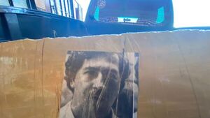 Cae cargamento de marihuana con foto de Pablo Escobar