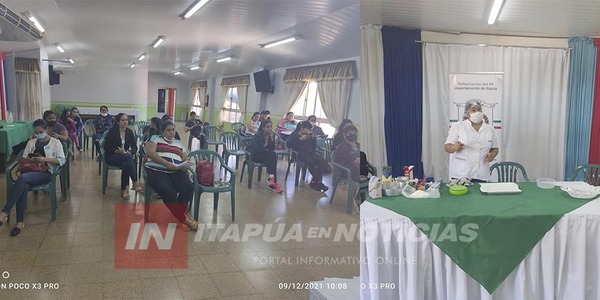 CURSO DE COCINA DICTADO A MUJERES DEL DISTRITO DE BELLA VISTA, CON IMPULSO DE LA GOBERNACIÓN DE ITAPÚA - Itapúa Noticias