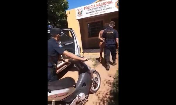 Detienen a presunto ladrón de motocicleta en Coronel Oviedo – Prensa 5
