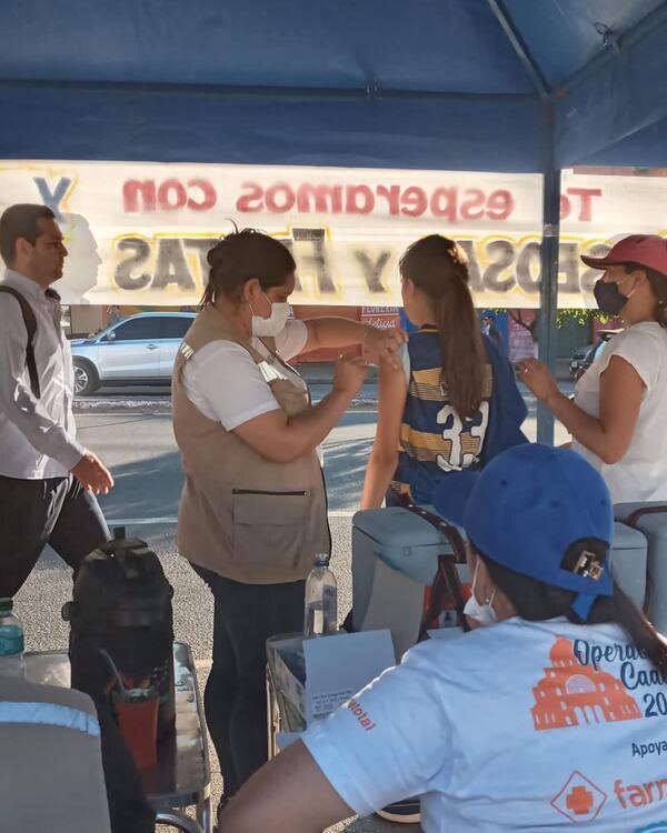Accederán a kits de alimentos las primeras 1.000 personas que se vacunen en supermercados – Prensa 5