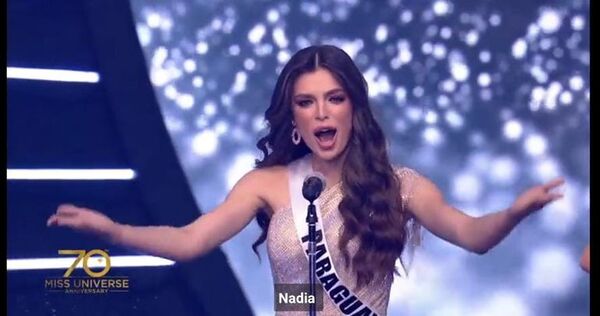Nadia Ferreira, radiante en la preliminar de Miss Universo - Gente - ABC Color