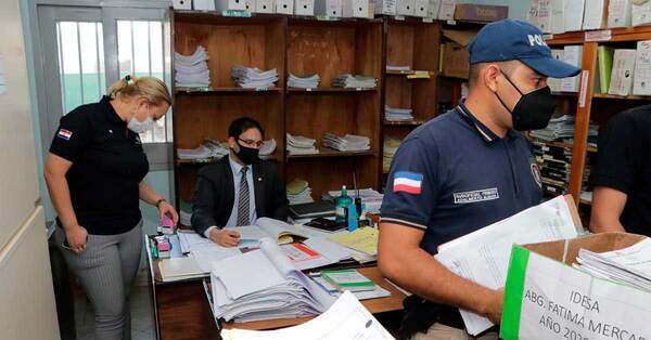Allanado un Juzgado de Paz por aparente desalojo irregular - Judiciales.net