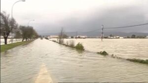 Ríos en alerta e inundaciones en el norte de España