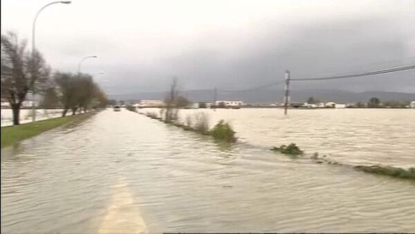 Ríos en alerta e inundaciones en el norte de España