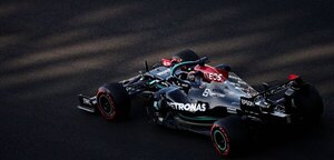 Hamilton, el más rápido del viernes en el GP de Abu Dabi