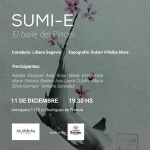 Invitan este sábado a la exposición de pinturas “Sumi-e, el baile del pincel” - ADN Digital