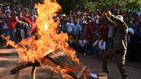 Miles de campesinos piden fin a desalojos y la Ley Zavala Riera