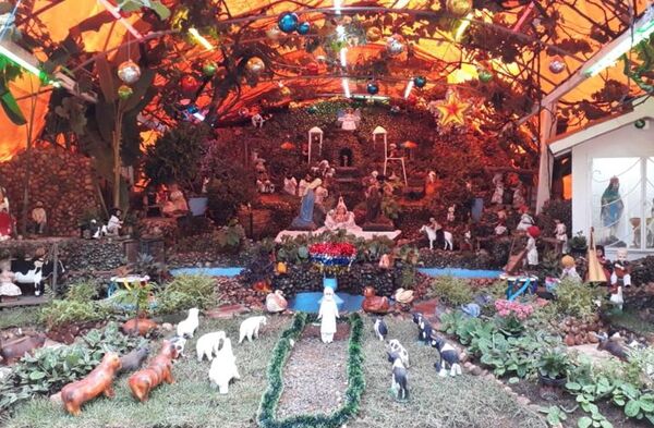 Pesebre hidráulico de la familia Sabaté estará disponible para visitas durante fiestas de fin de año - Contacto Ciudadano - ABC Color