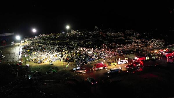 Tornado en Kentucky deja al menos 50 muertos - Megacadena — Últimas Noticias de Paraguay