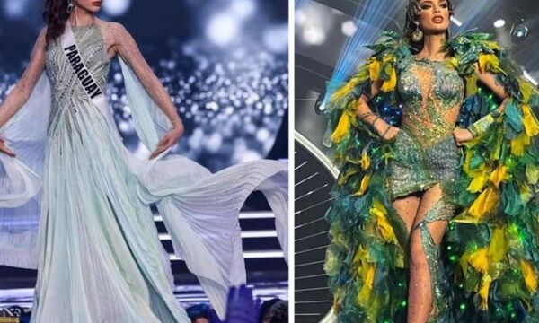 Nadia Ferreira pone nota ecológica en la preliminar de Miss Universe