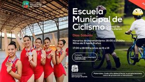 Municipalidad: Patinaje artístico y ciclismo opciones para estas vacaciones » San Lorenzo PY