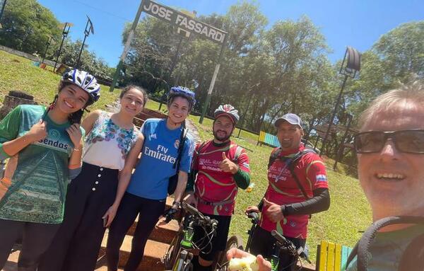 Paseo ciclístico por Guairá y Caazapá para despedir el 2021 con Sendas del Tren