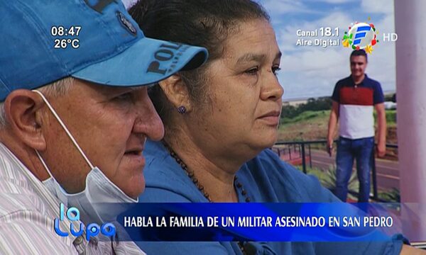 Padres de militar asesinado en atentado: ''El Gobierno no nos ve, el caso quedó ahí'' | Telefuturo