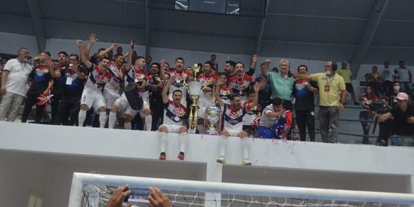 Amambay pinta su décima estrella en el Nacional de Fútbol de Salón