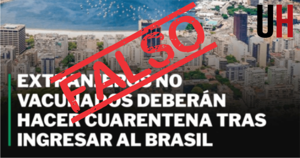 Si vas a Brasil de vacaciones… no leas Última Hora