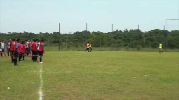 Con éxito se desarrolló la jornada de prueba de talento futbolístico en Encarnación