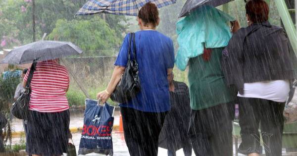 La Nación / Alerta de tormentas eléctricas en el Chaco, que llegarían mañana a Central