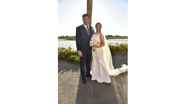 Patricia y Walter contrajeron matrimonio