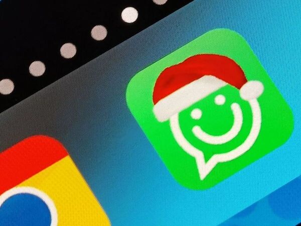 WhatsApp: Cómo ponerle un gorro navideño al ícono de la aplicación » San Lorenzo PY