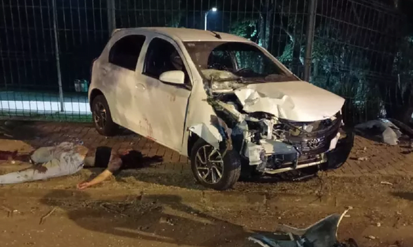 Accidente de tránsito se cobra la vida de una joven de 18 años - Noticiero Paraguay