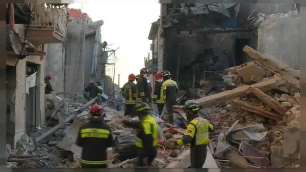 Una explosión deja cuatro muertos y cinco desaparecidos por el derrumbe de un edificio en Ravanusa