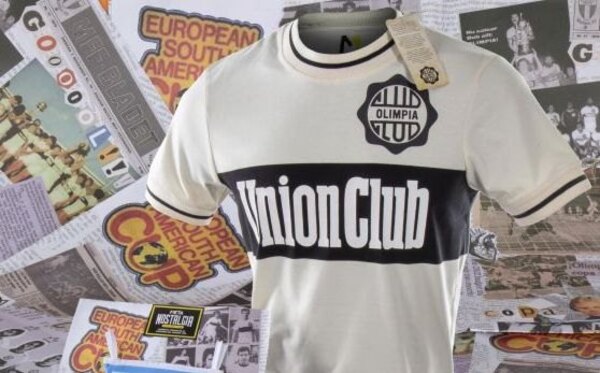 La camiseta de Olimpia retro gloriosa inspirada en la Libertadores del 79