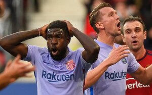 Barcelona ahonda su crisis y solo puede empatar ante Osasuna