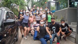 Casting de Calle 7: Amanecieron frente a Telefuturo