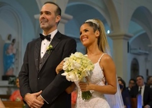 Álvaro Mora y Andrea Urunaga se dieron el “SÍ” para la eternidad