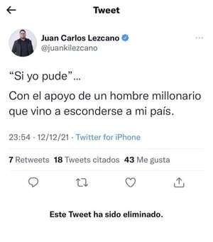 Resentido, cobarde y maricón