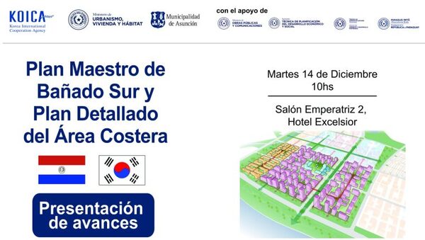 Presentarán proyecto del Plan Urbanístico para el Bañado Sur