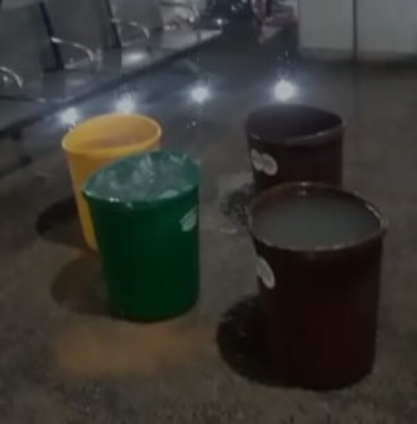 Terminal de Asunción, llena de goteras - Nacionales - ABC Color