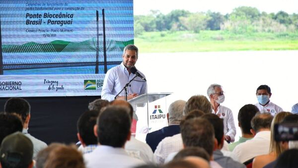 Tarifa de Itaipú: Mario Abdo y Bolsonaro no se reúnen "por el clima"