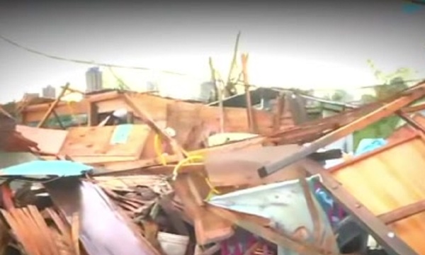 Destrozos tras fuerte temporal en Asunción - SNT